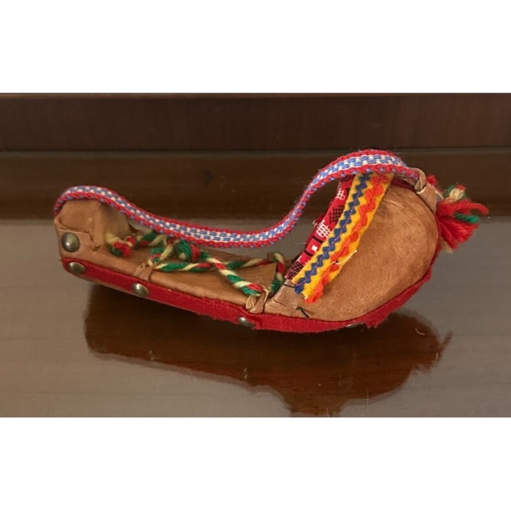 Antique Sami Laplander Doll Cradle Papoose Gietkka Hand Made Folk Indigenous Art - Picture 3 of 12